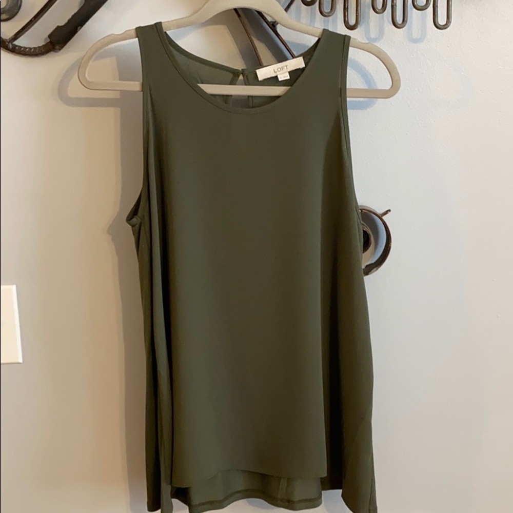 LOFT Olive Green Tank
